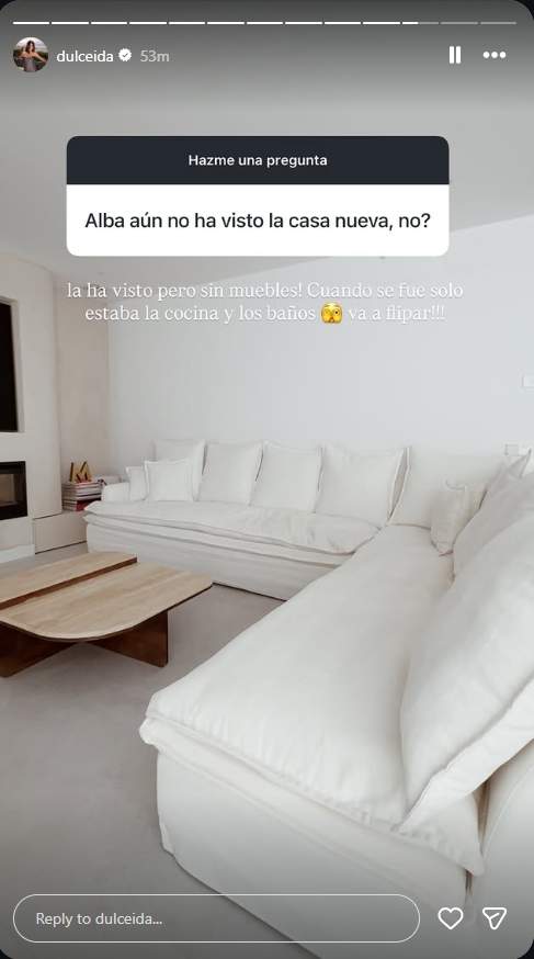 Dulceida respon sobre el seu retrobament amb Alba Paúl / Instagram Dulceida respon sobre el seu retrobament amb Alba Paúl / Instagram
