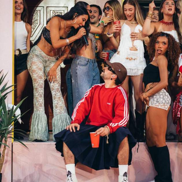 Bad Bunny a 'La casita' de Madrid / Instagram