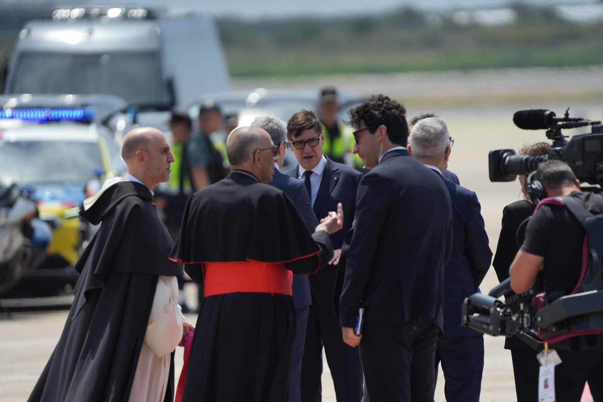 EuropaPress 7583552 presidente generalitat catalunya salvador illa llegada papa leon xiv