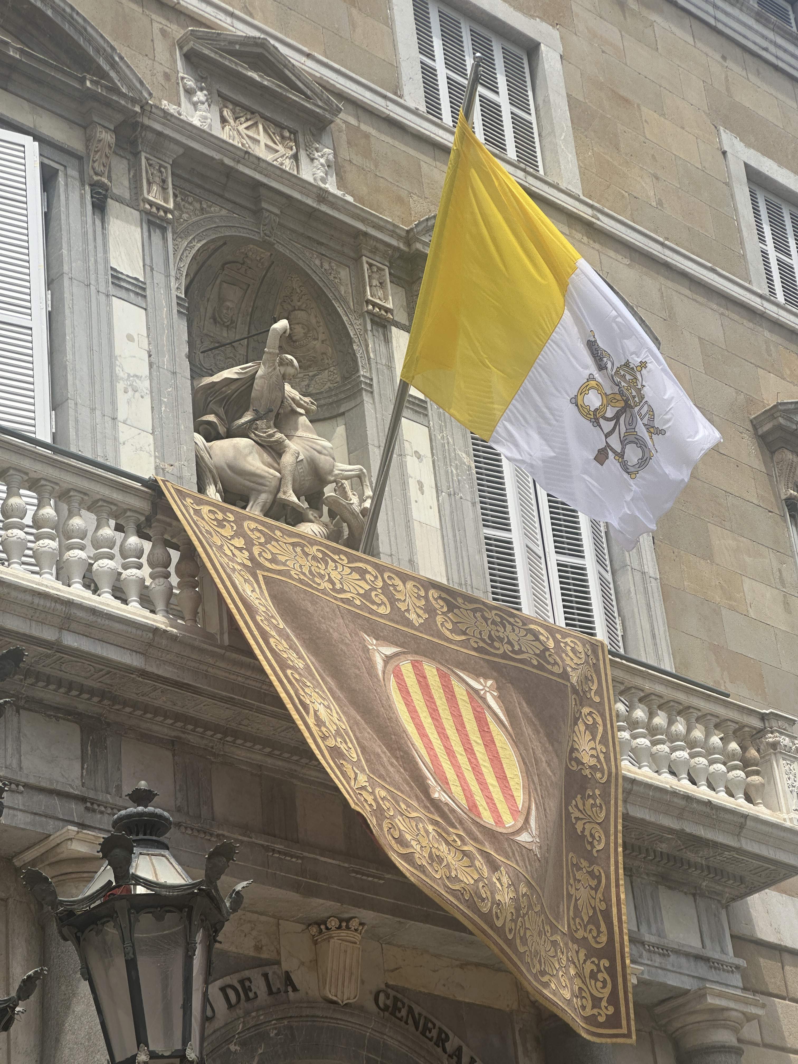 El Govern i l'Ajuntament de Barcelona reben Lleó X