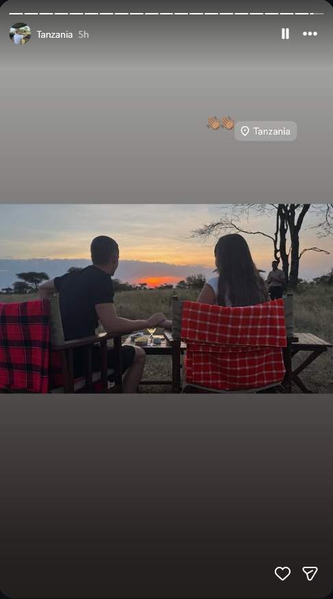 Marc Casadó i Noa a Tanzània / Instagram Marc Casadó i Noa a Tanzània / Instagram