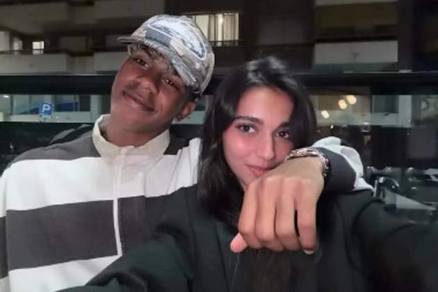 El selfie d'amor de Lamine Yamal i Inés Garcia / Instagram El selfie d'amor de Lamine Yamal i Inés Garcia / Instagram