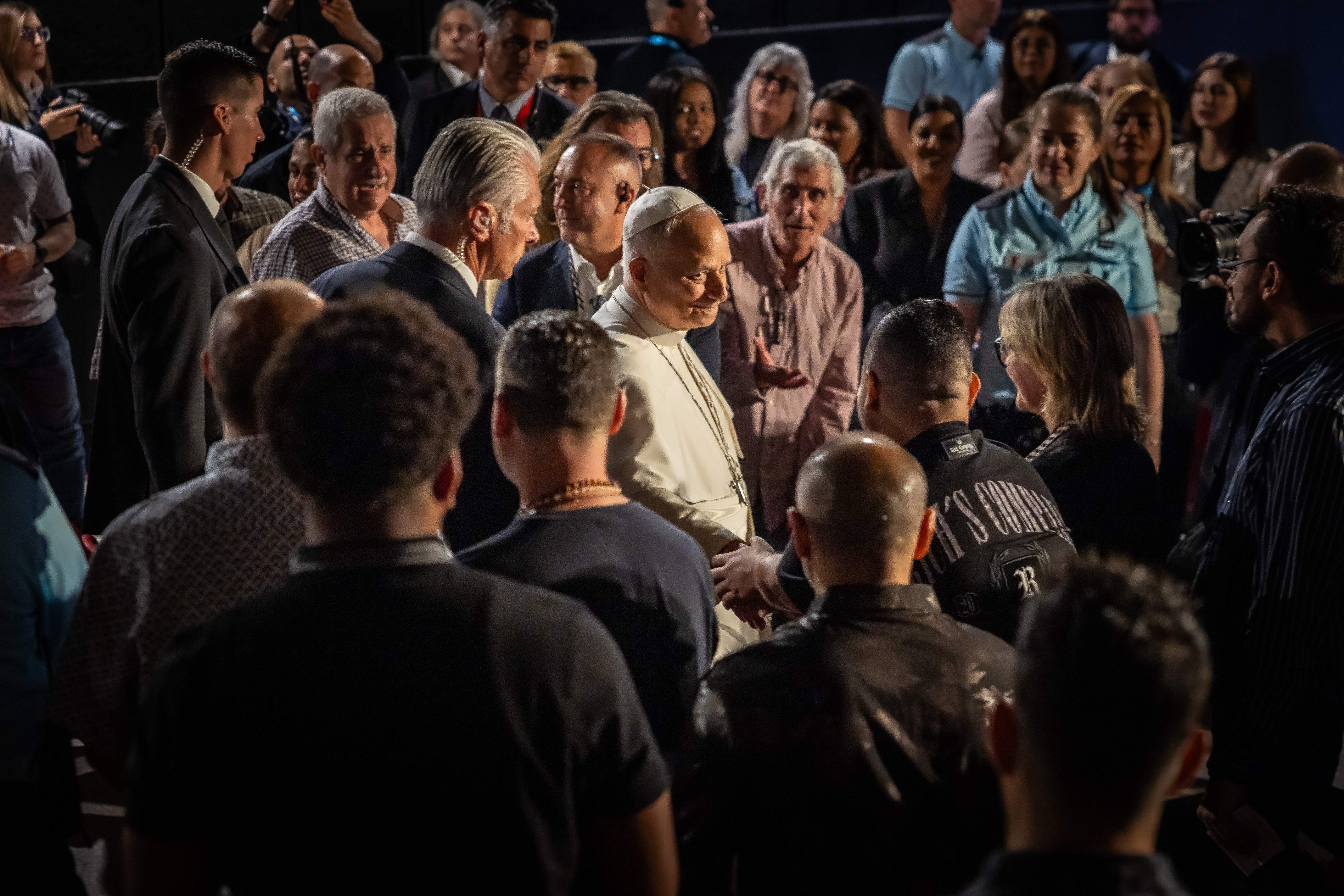El Papa encoratja els reclusos de Brians 1: "Els errors de l