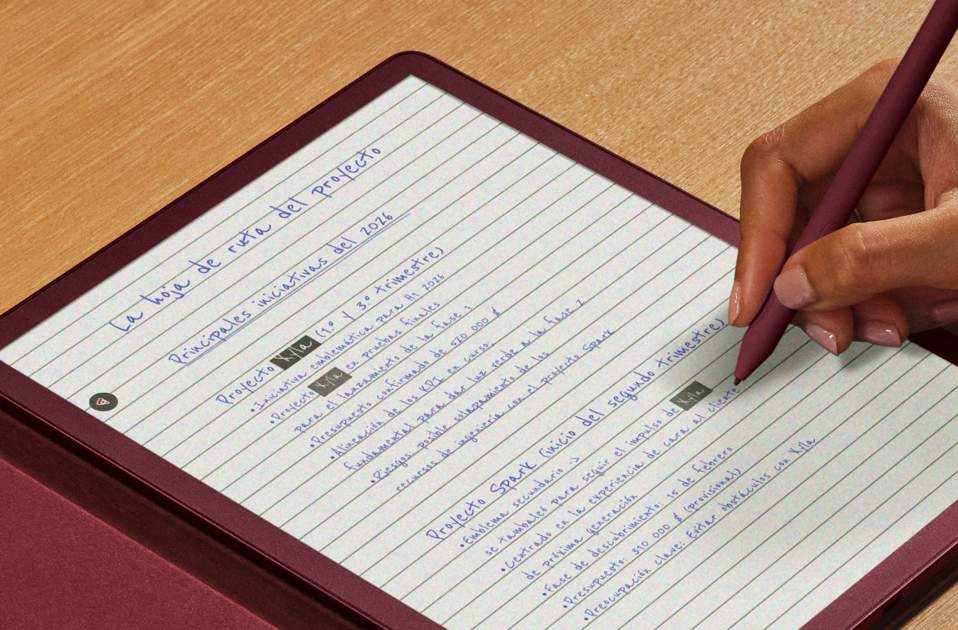 El nuevo Kindle Scribe Colorsoft tiene una pantalla a color impresionante El nuevo Kindle Scribe Colorsoft tiene una pantalla a color impresionante