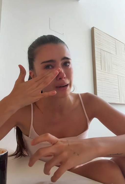 Les llàgrimes de Mar Lucas / TikTok Les llàgrimes de Mar Lucas / TikTok