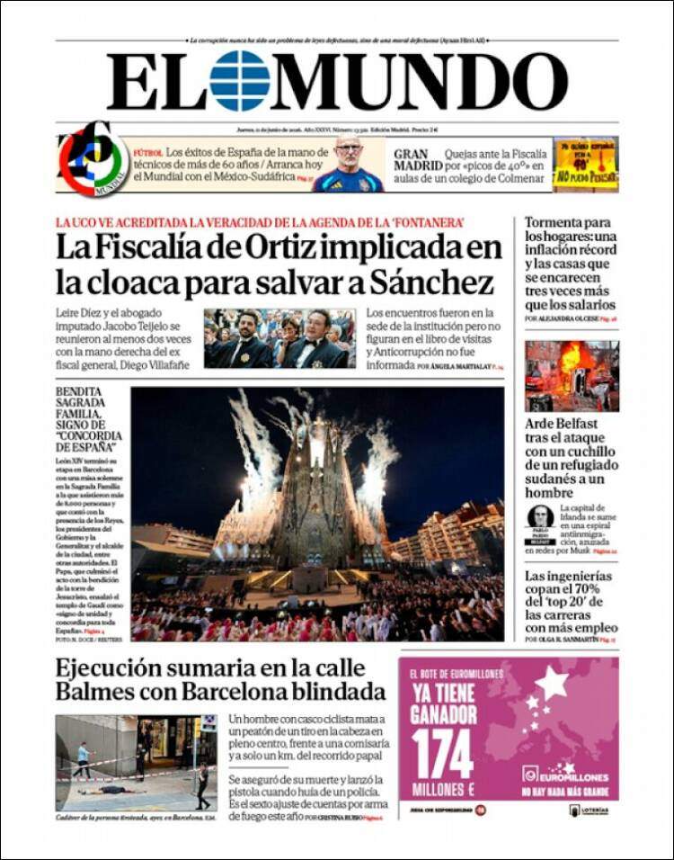 'El Mundo', 11 de juny de 2026