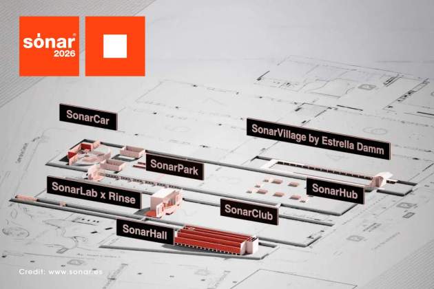 Imatge de les diferents ubicacions del Sónar / Foto: Sónar Imatge de les diferents ubicacions del Sónar / Foto: Sónar