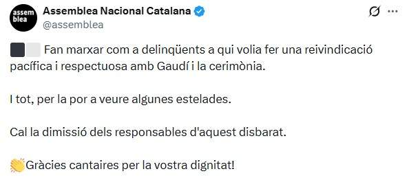 Tuit ANC Assemblea Cantaires Sagrada Familia Tuit ANC Assemblea Cantaires Sagrada Familia