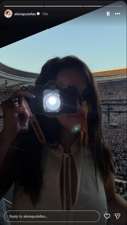 Alexia Putellas al concert de Bad Bunny / Instagram Alexia Putellas al concert de Bad Bunny / Instagram