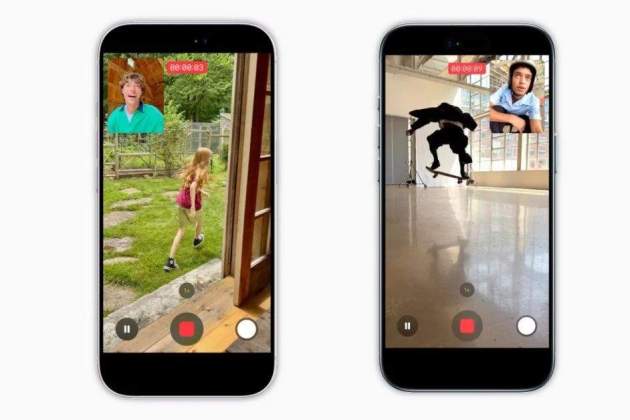 La cámara dual llega a FaceTime La cámara dual llega a FaceTime