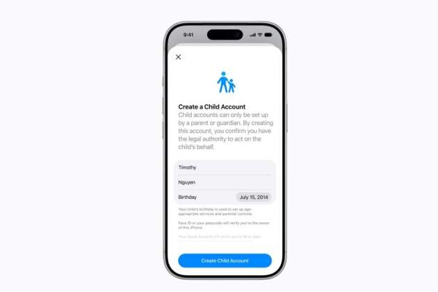 Crear cuenta infantil para un menor en Apple Crear cuenta infantil para un menor en Apple