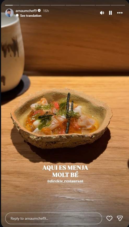 Arnau París de cita amb la seva parella / Instagram Arnau París de cita amb la seva parella / Instagram