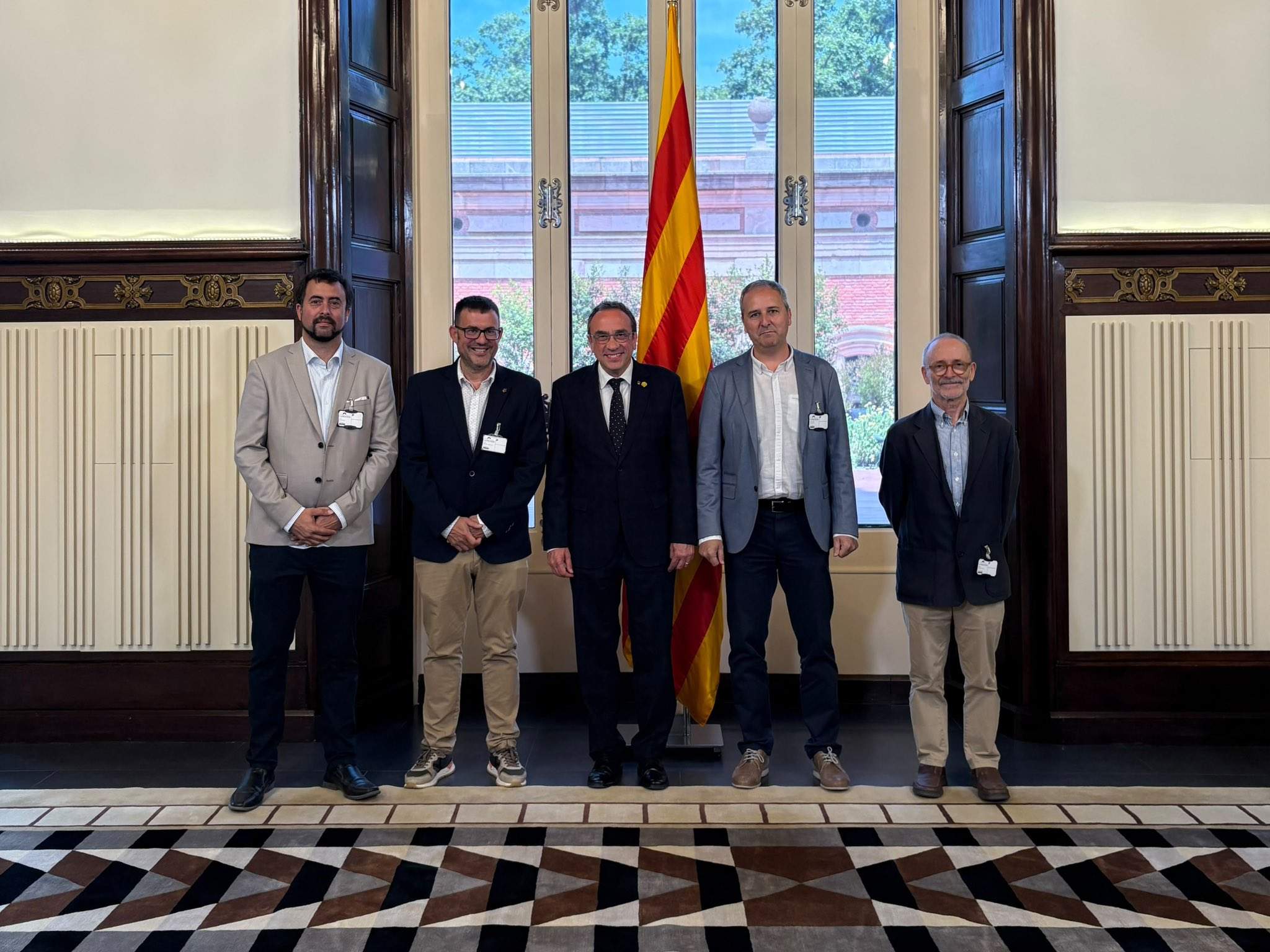 Rull recibe la declaración de la Panadella para acabar con "la Catalunya de las dos velocidades"