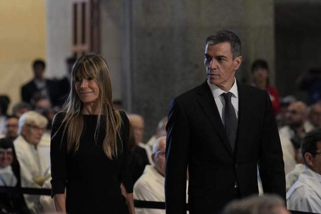 Pedro Sánchez Begoña Gomez Sagrada Família Efe Pedro Sánchez Begoña Gomez Sagrada Família Efe