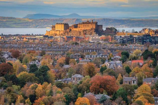 5. Edimburg. El castell i el fiord. Font Visit Scotland 5. Edimburg. El castell i el fiord. Font Visit Scotland