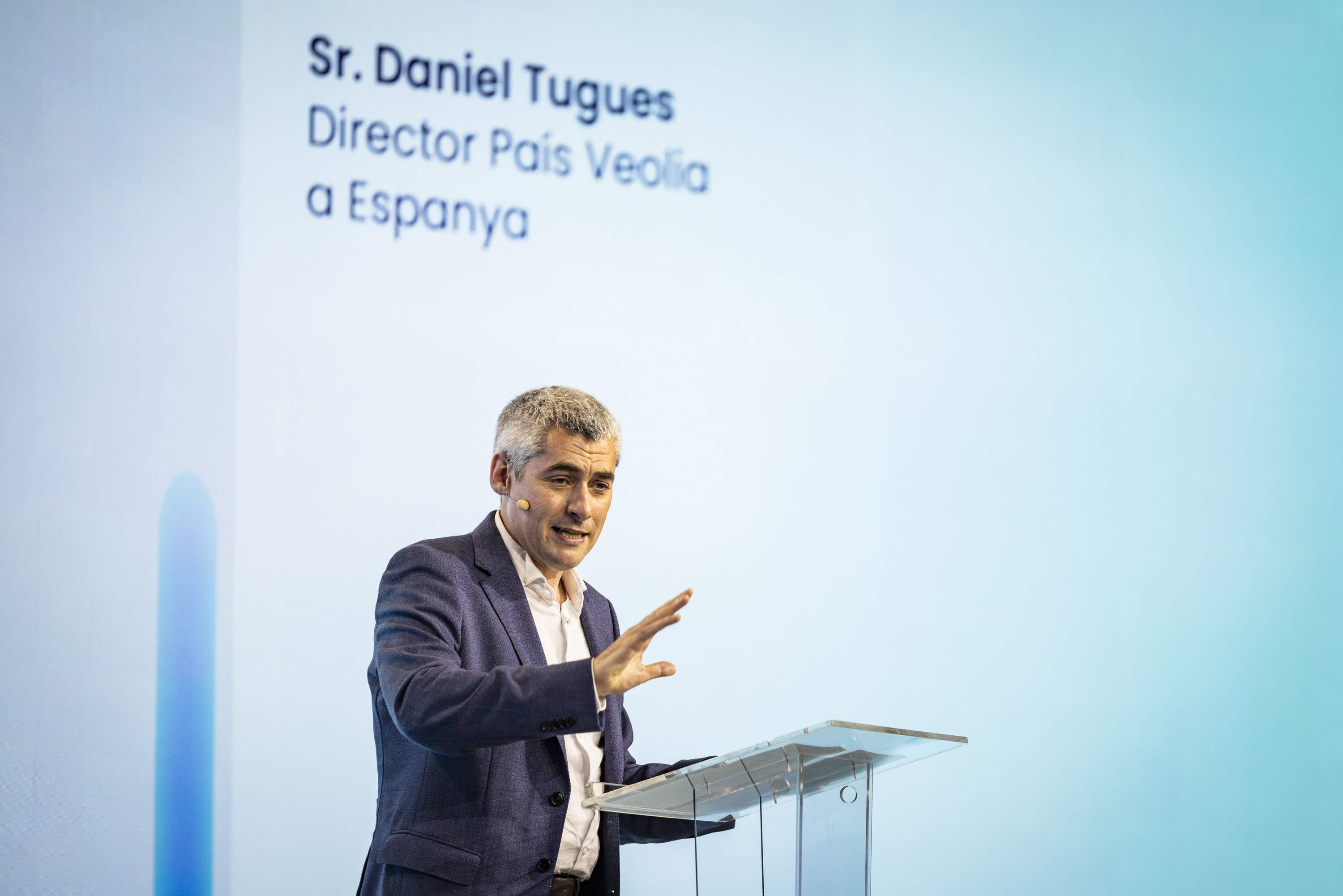 Cetaqua 20 anys daniel tugues director pais veolia espanya / Foto: Carlos Baglietto Cetaqua 20 anys daniel tugues director pais veolia espanya / Foto: Carlos Baglietto