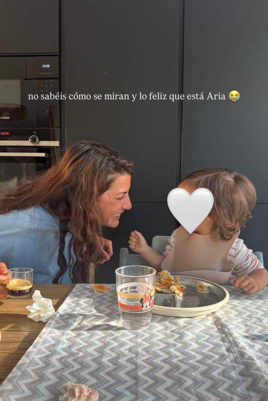 Alba Paúl es retroba amb la seva filla / Instagram Alba Paúl es retroba amb la seva filla / Instagram