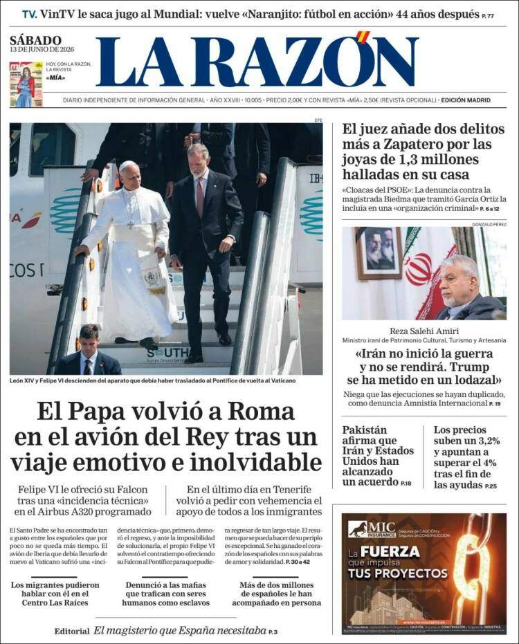 'La Razón' 13 'La Razón' 13