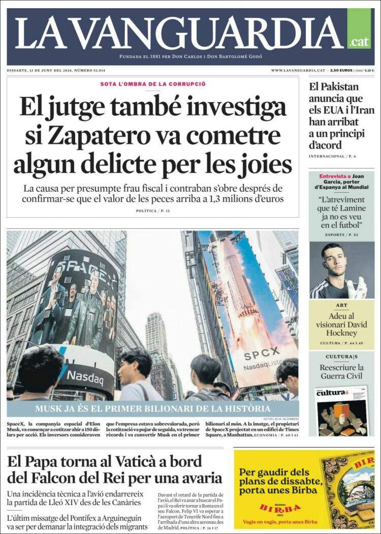 'La Vanguardia' 13 'La Vanguardia' 13