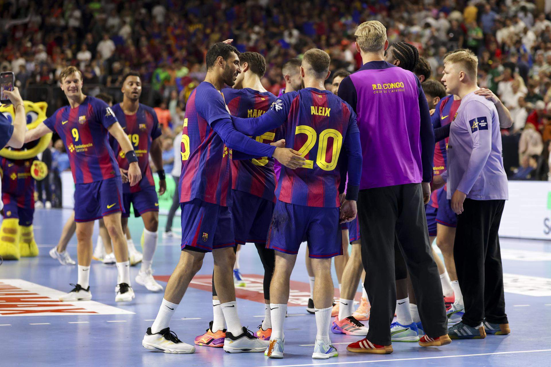 El Barça d'handbol supera l'Aalborg (32-37) i torna a aspirar al tron de la Champions