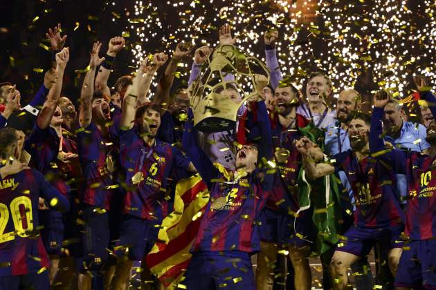 Barça Handbol Champions / Foto: EFE