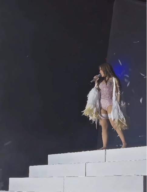 ManuBahtidão copia a Rosalía amb el Lux Tour / Instagram ManuBahtidão copia a Rosalía amb el Lux Tour / Instagram