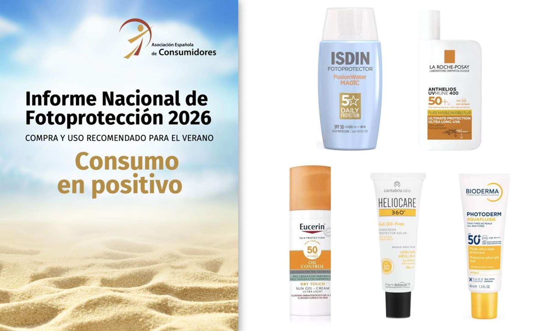 L'Associació Espanyola de Consumidors reconeix ISDIN com a líder en protecció facial diària