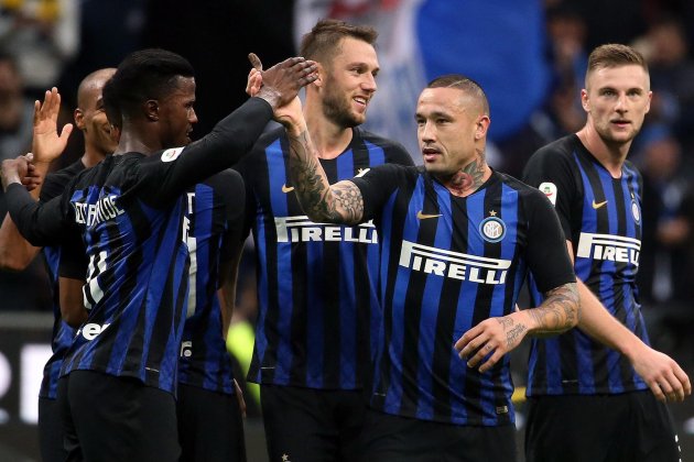 celebracio inter nainggolan EFE