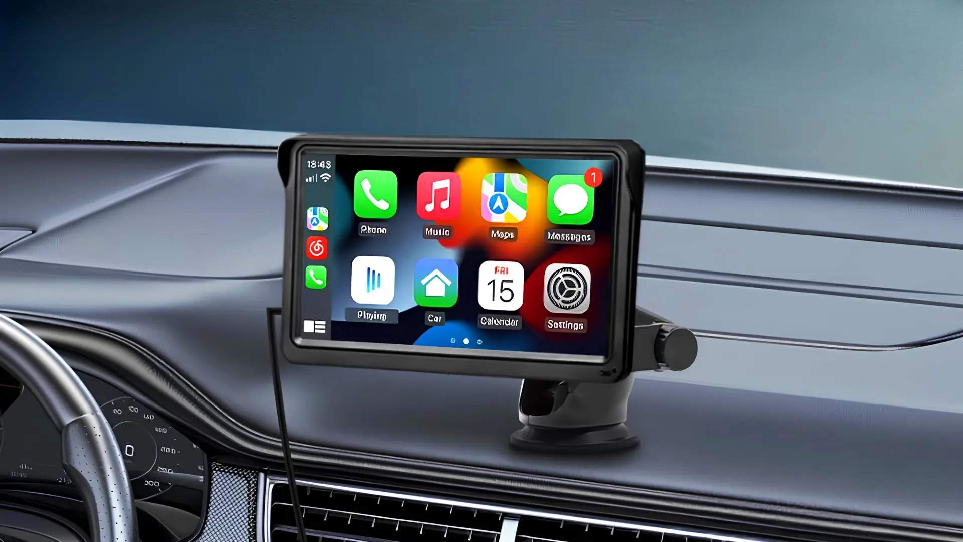 El cotxe sense pantalla té solució i no passa pel taller: una de 7" amb CarPlay sense fil
