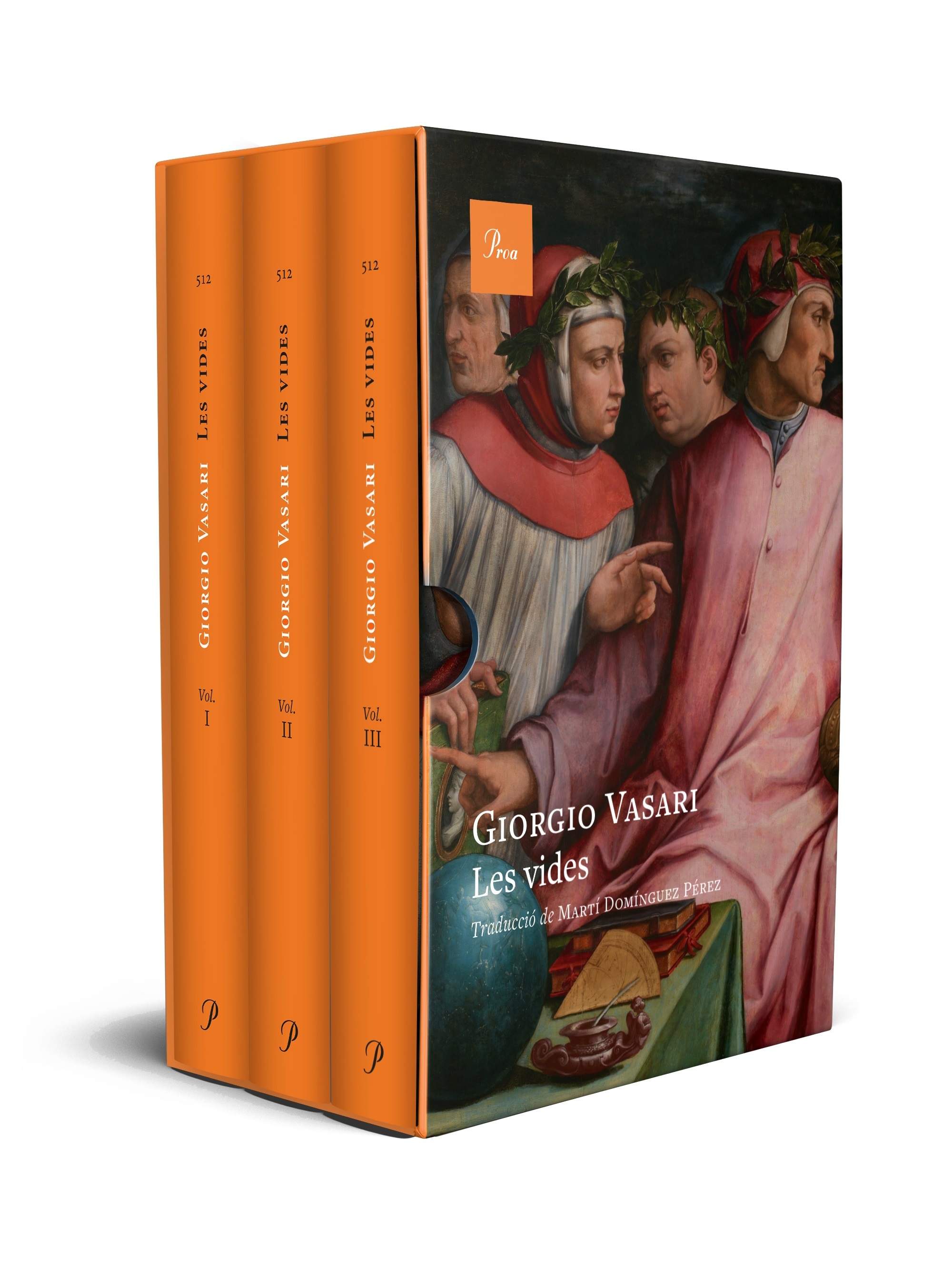 Proa publica en catalán 'Las vidas' de Giorgio Vasari, obra capital de la cultura europea