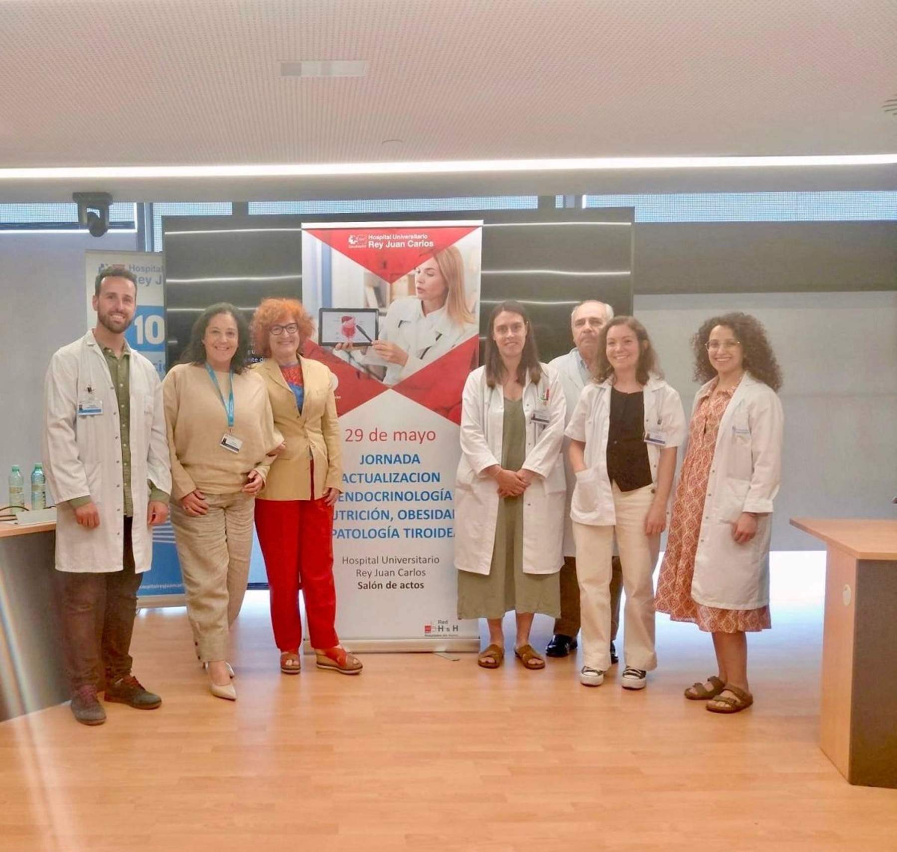 El Hospital Rey Juan Carlos analiza nuevas herramientas diagnósticas en tiroides y obesidad