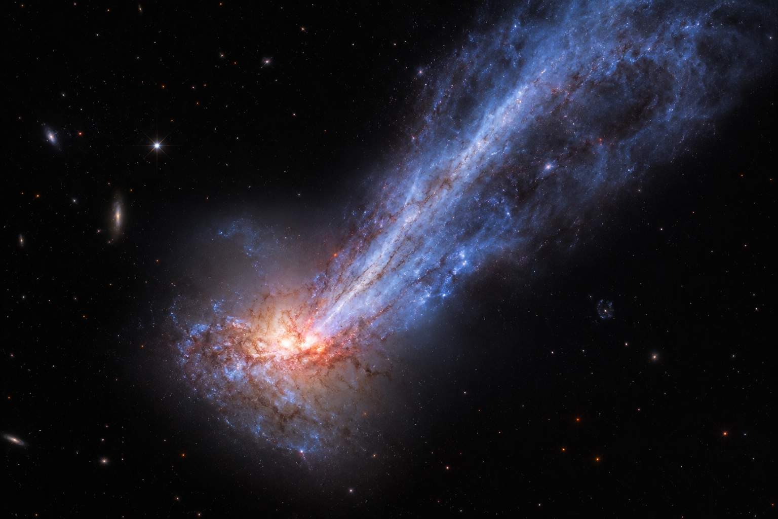El telescopi James Webb descobreix un vent terrible capaç de destruir galàxies