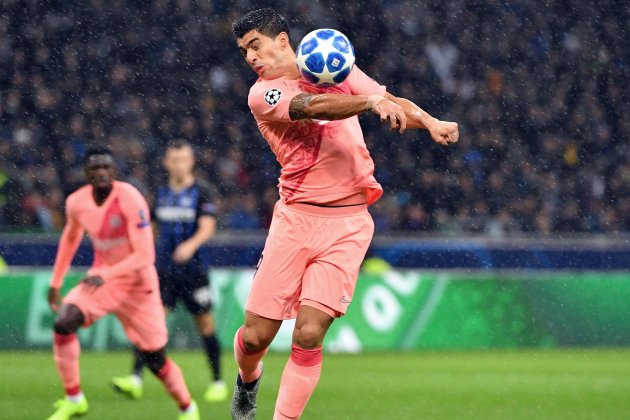 Luis Suárez Inter Barça Champions EFE