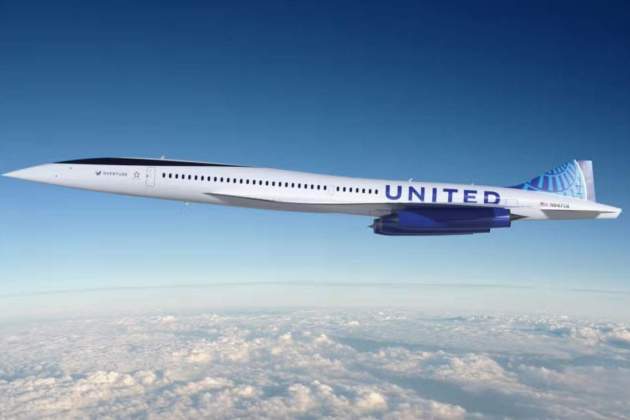 El disseny de l'Overture, un projecte de Boom i United Airlines El disseny de l'Overture, un projecte de Boom i United Airlines