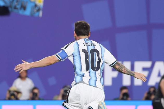 Leo Messi Argentina Argelia Mundial / Foto: EFE Leo Messi Argentina Argelia Mundial / Foto: EFE