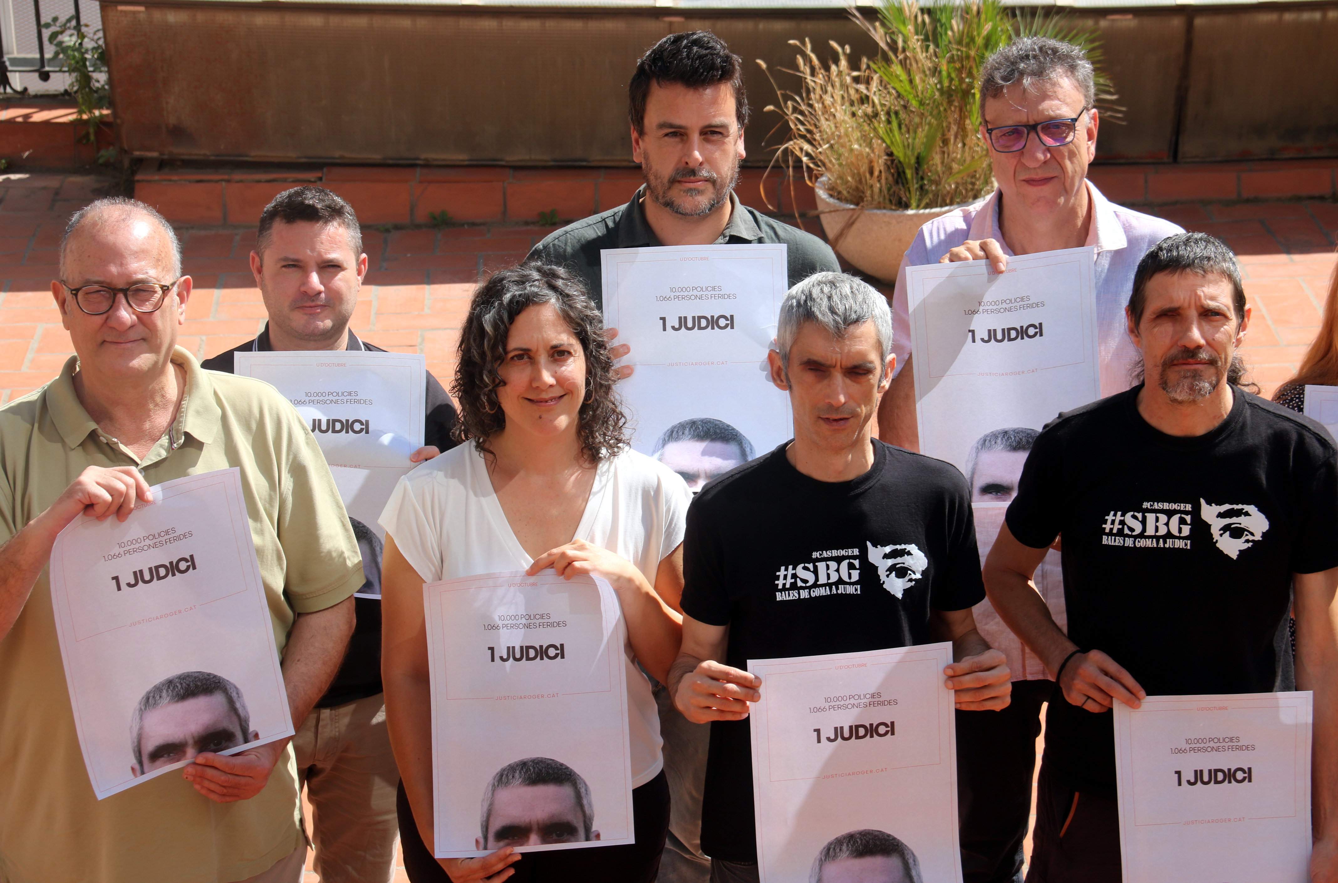 Crida de suport a Roger Español pel judici als agents per mutilar-lo: "Represento els 1.066 ferits l'1-O"