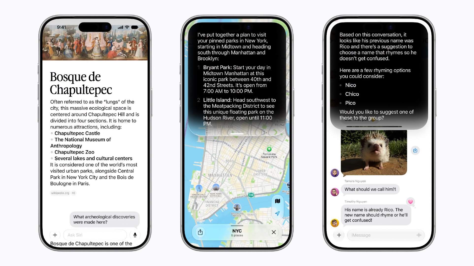 Siri Apple Intelligence ejemplos Siri Apple Intelligence ejemplos