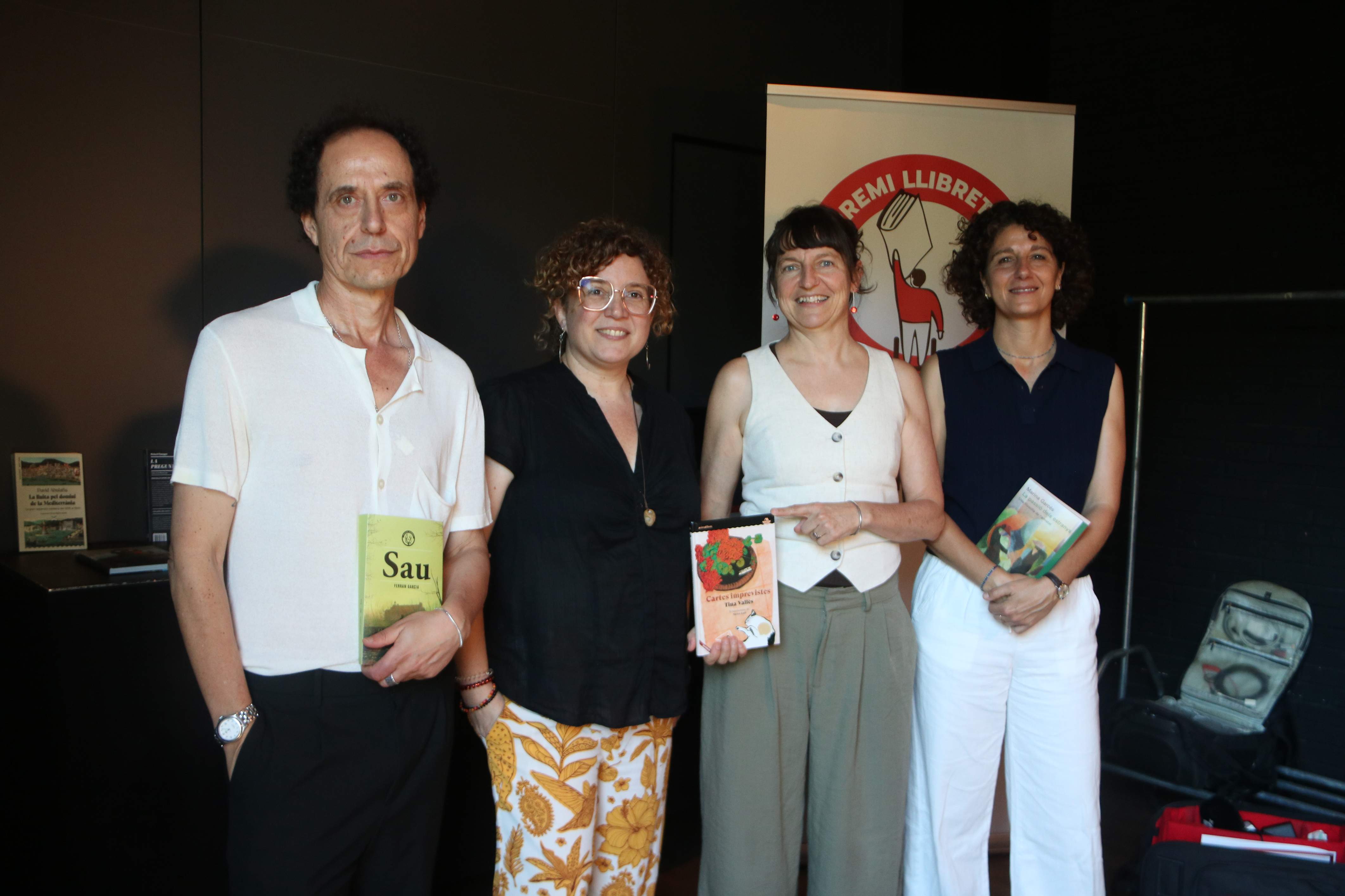 Ferran Garcia guanya el Premi Llibreter 2026 de literatura amb 'Sau' i Marina Garcés el d'assaig