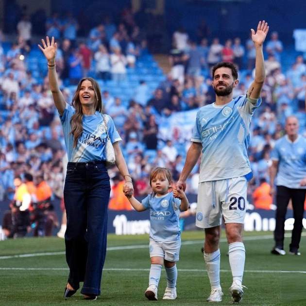 La família de Bernardo Silva / Instagram