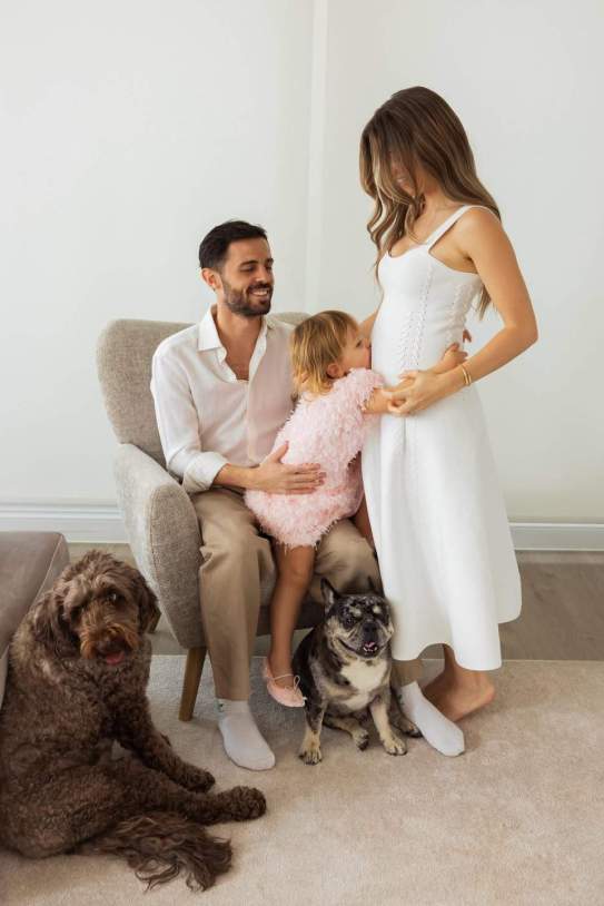 Bernardo Silva i Inés Degener esperen el seu segon fill / Instagram