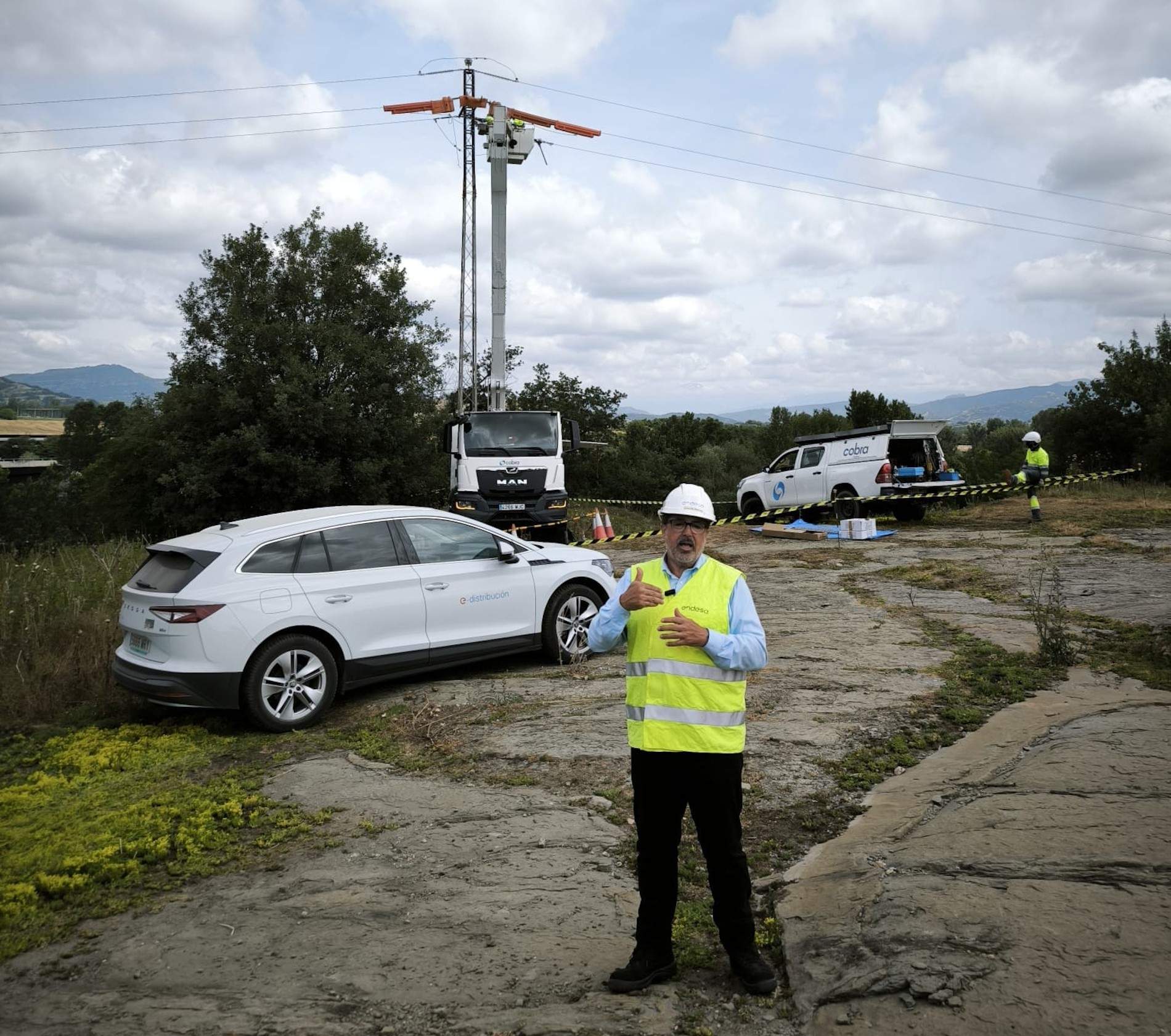 Endesa adapta 1.500 soportes de la red eléctrica de Catalunya para proteger la avifauna