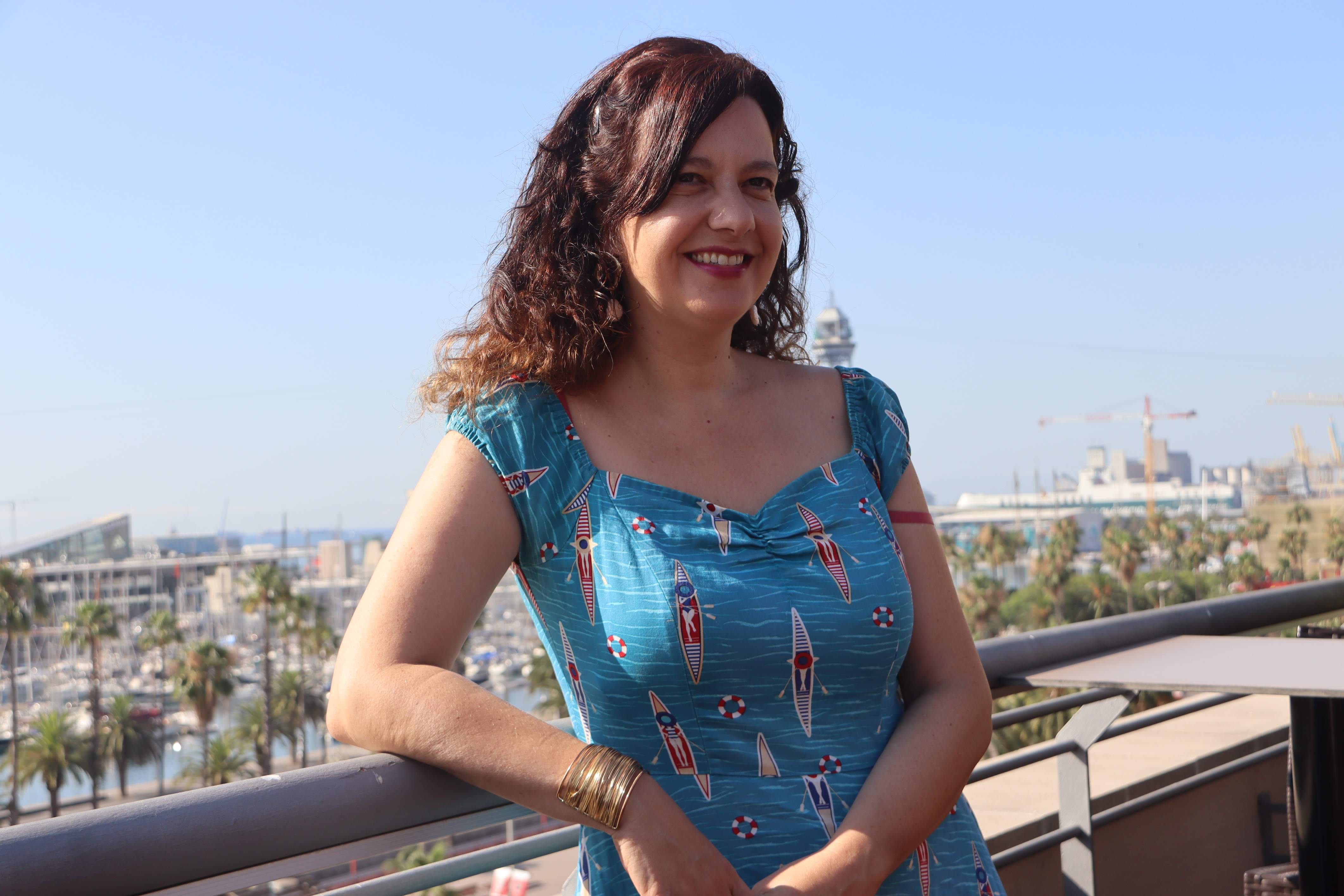L'escriptora Laia Aguilar (ACN) L'escriptora Laia Aguilar (ACN)
