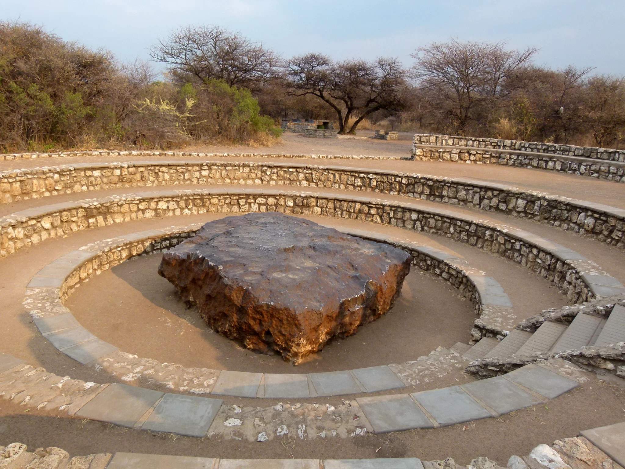 Así se ve Hoba, el meteorito intacto más grande que ha caído sobre la Tierra