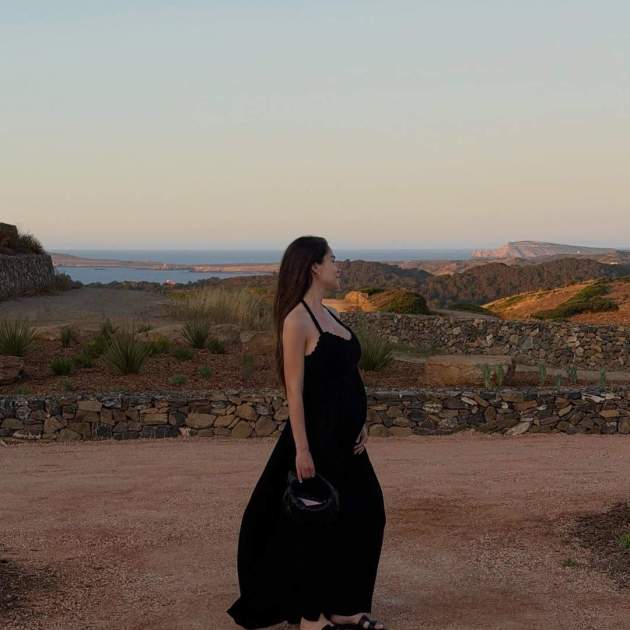 Ona Sellarès a Menorca / Instagram