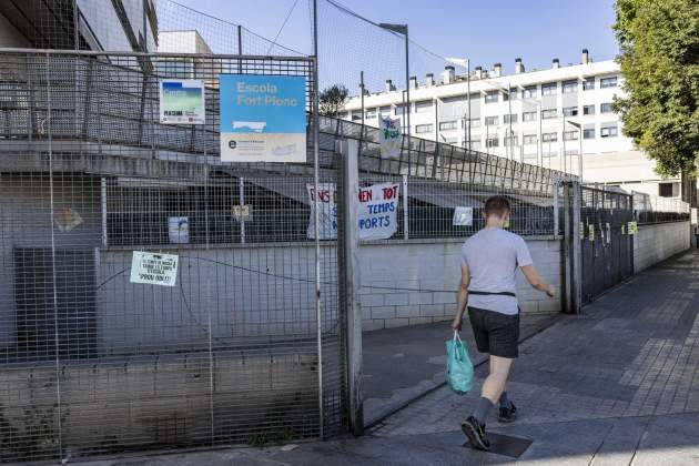 Protesta veïnal sobre nova estació autobusos barcelona nord / Foto: Calos Baglietto Protesta veïnal sobre nova estació autobusos barcelona nord / Foto: Calos Baglietto
