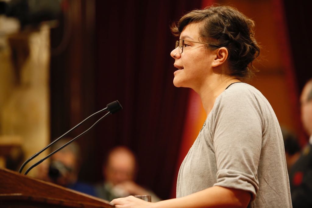 Natàlia Sànchez denuncia al mosso que le ha dicho "qué hostia tienes"