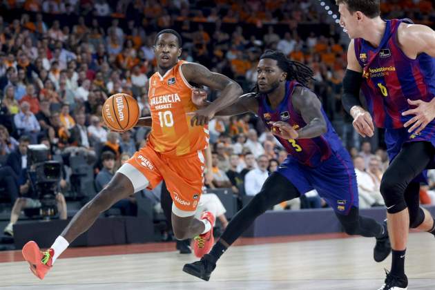 València Barça basquet / Foto: EFE