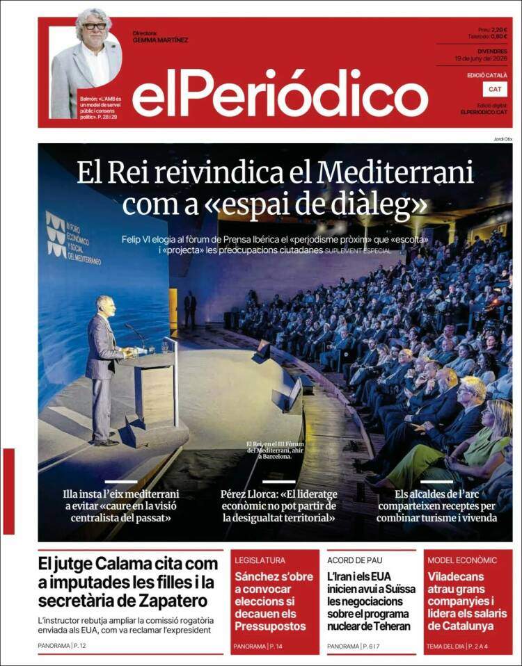 'El Periódico', 19 de juny de 2026 'El Periódico', 19 de juny de 2026