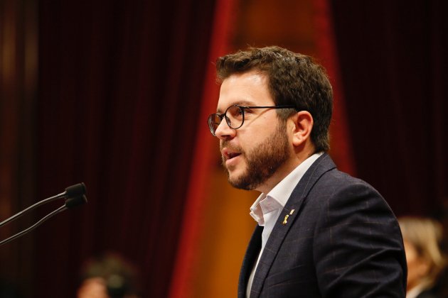 Pere Aragonès Parlament - Sergi Alcàzar Pere Aragonès Parlament - Sergi Alcàzar