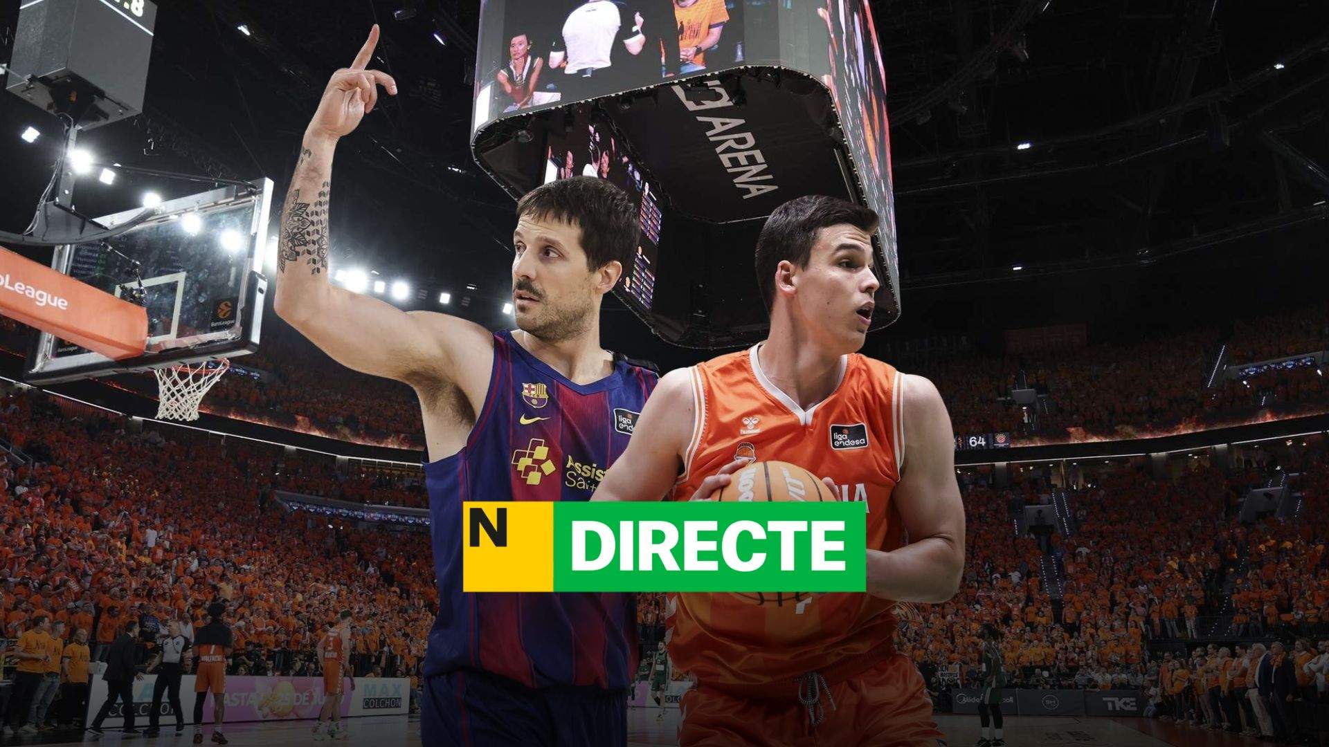 València Basket - Barça de la Lliga Endesa, DIRECTE | Última hora del partit d'avui